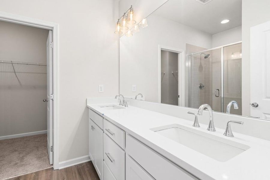 Furnished interior view inside a new home in , Auburn (Image 17).