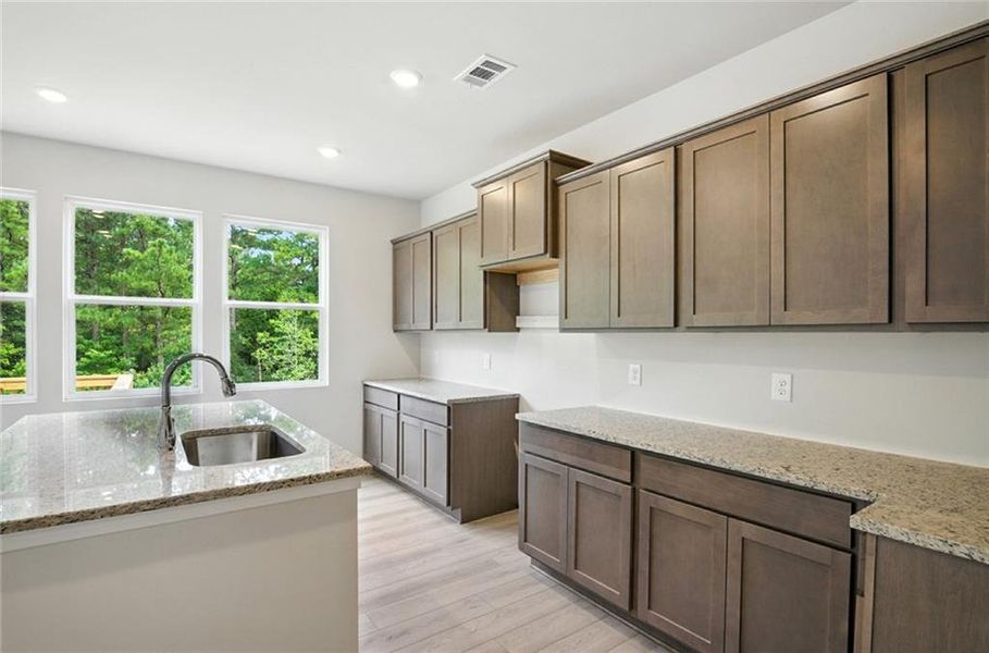 Furnished interior view inside a new home in Creekside Landing, Dallas (Image 5).