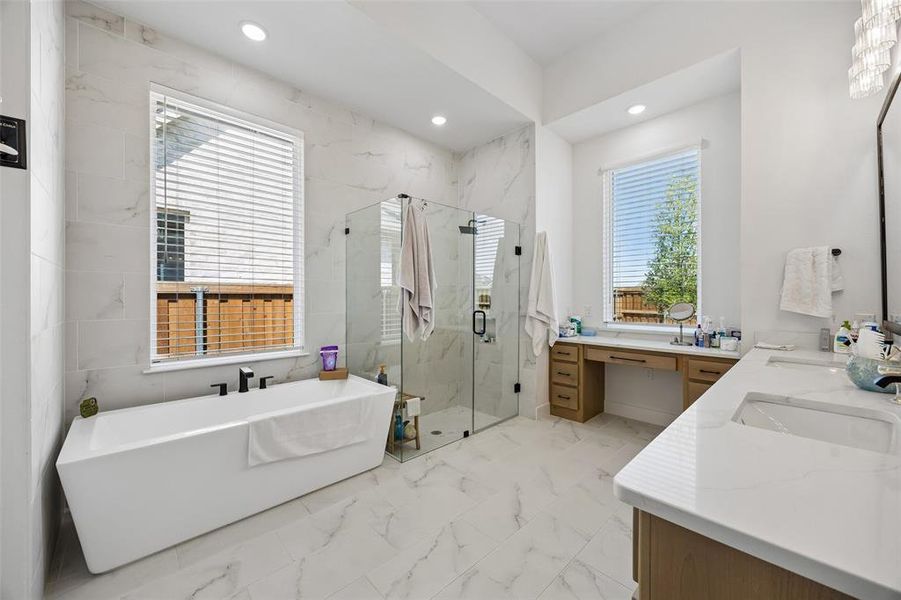 Furnished interior view inside a new home in Mosaic, Celina (Image 29).