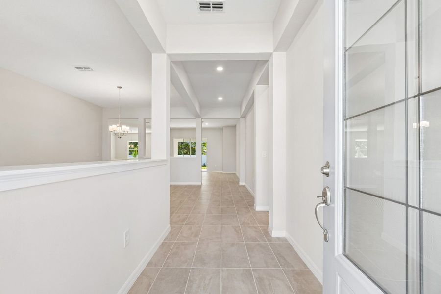 Spacious, unfurnished interior of a new home in Pinecone Reserve, Brooksville (Image 10). Spacious, unfurnished interior of a new home in Pinecone Reserve, Brooksville (Image 10).