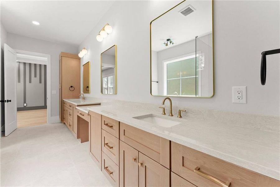 Furnished interior view inside a new home in , Cumming (Image 37).