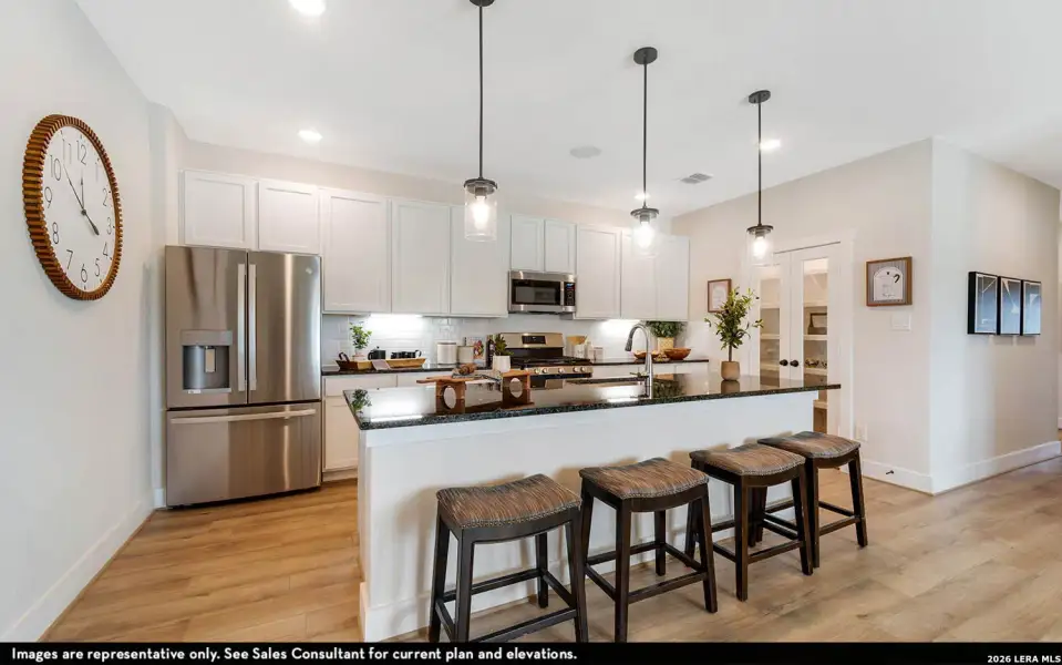 Furnished interior view inside a new home in Mesa Vista, Von Ormy (Image 17).