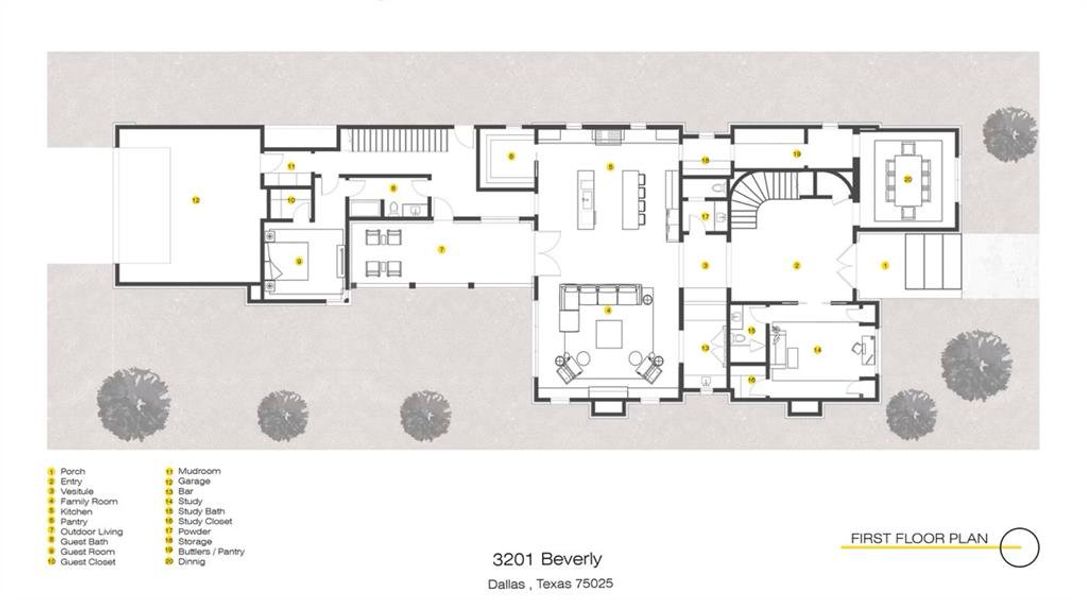 1st floor plan