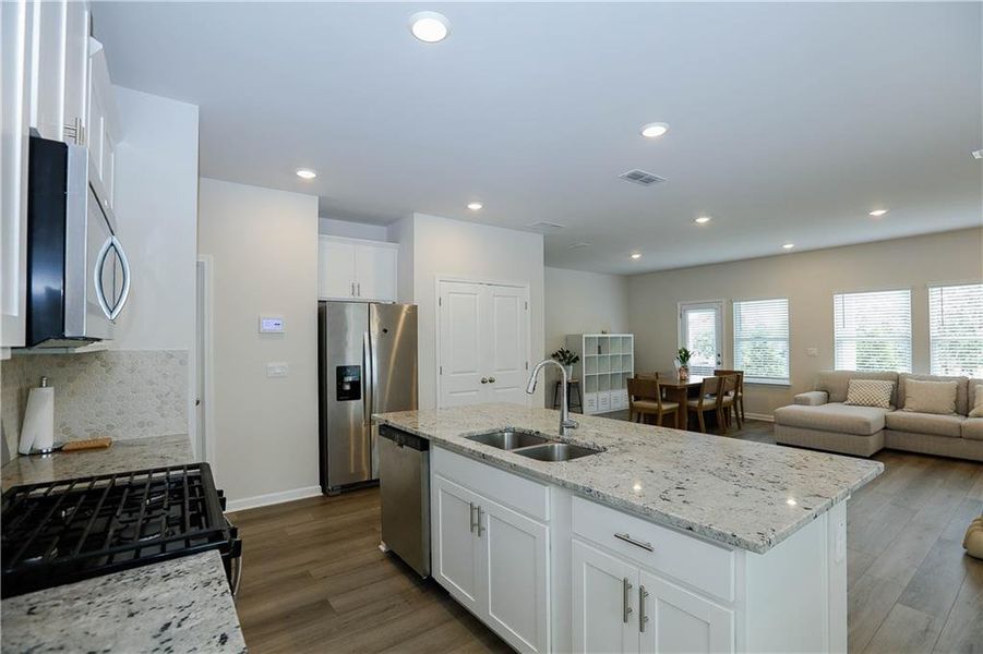 Furnished interior view inside a new home in , Lawrenceville (Image 9).