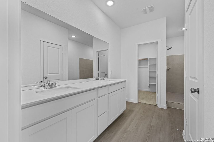 Furnished interior view inside a new home in Guadalupe Heights, Seguin (Image 4).