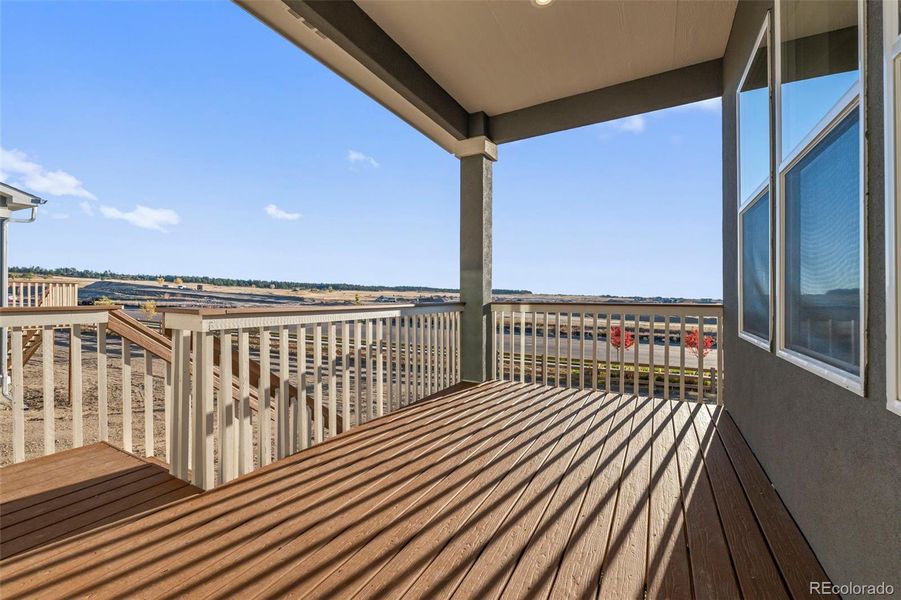 Exterior details and patio area of a home in , Colorado Springs (Image 27). Exterior details and patio area of a home in , Colorado Springs (Image 27).