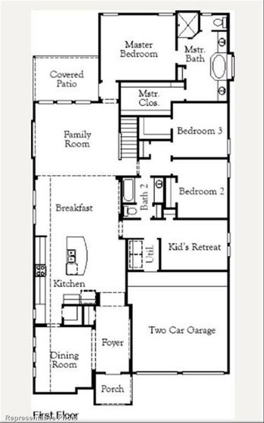 Kilgore IV First Floor Plan Kilgore IV First Floor Plan