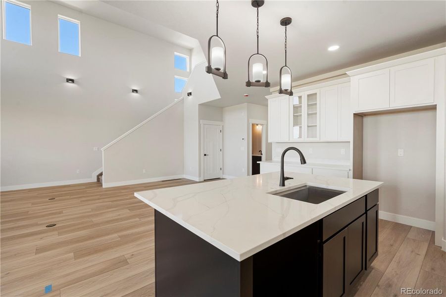 Furnished interior view inside a new home in , Fort Morgan (Image 7).