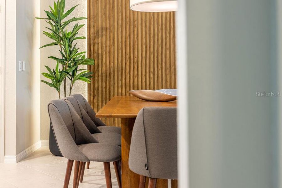 Furnished interior view inside a new home in , Clermont (Image 74).