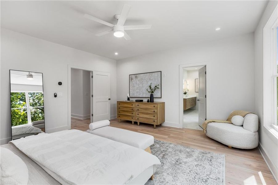 Furnished interior view inside a new home in , Smyrna (Image 16).
