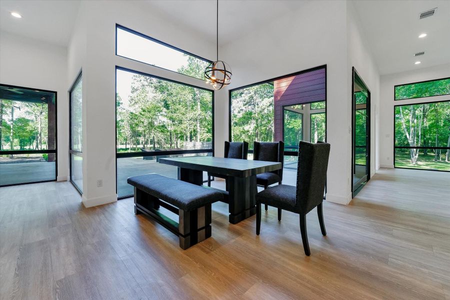 Furnished interior view inside a new home in , Conroe (Image 17). Furnished interior view inside a new home in , Conroe (Image 17).