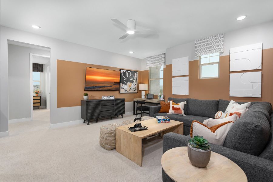 Representative furnished interior of a home built from the Slate by Mattamy Homes in Miravida, Surprise (Image 15).