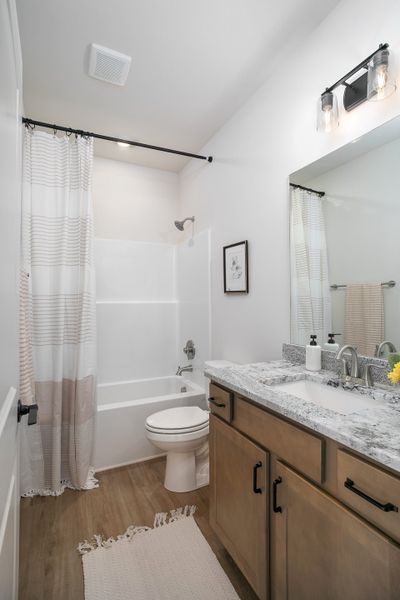 Representative furnished interior of a home built from the The Amelia by Greentech Homes LLC in The Thicket at Sedman Hills, Hixson (Image 13).