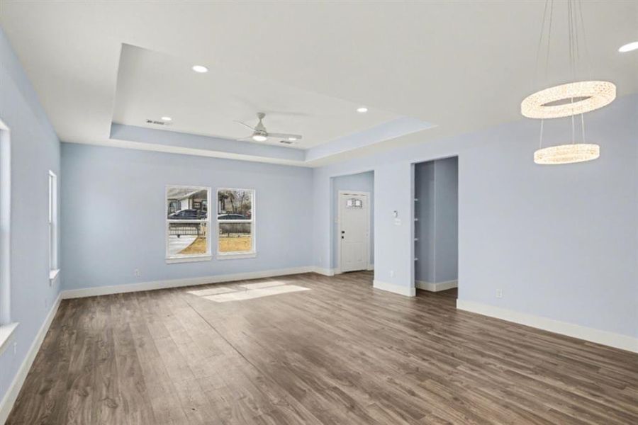 Spacious, unfurnished interior of a new home in , Fort Worth (Image 24).