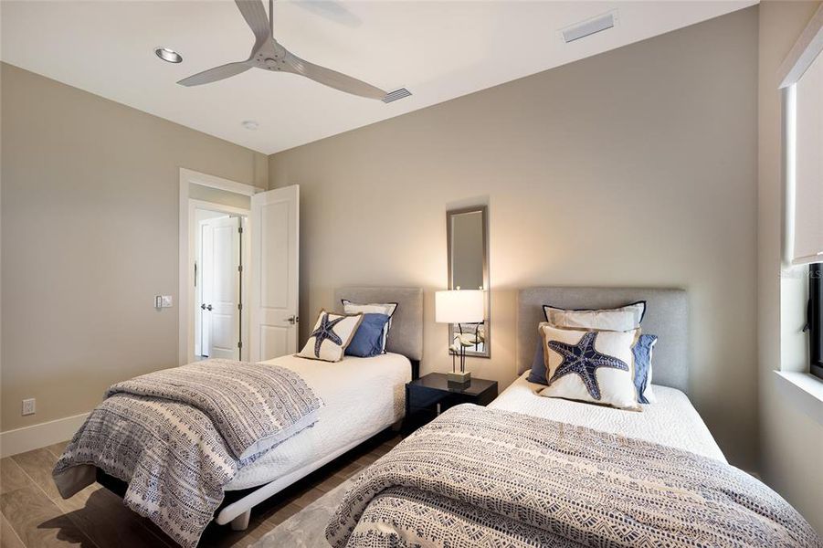 Furnished interior view inside a new home in , Palmetto (Image 35).