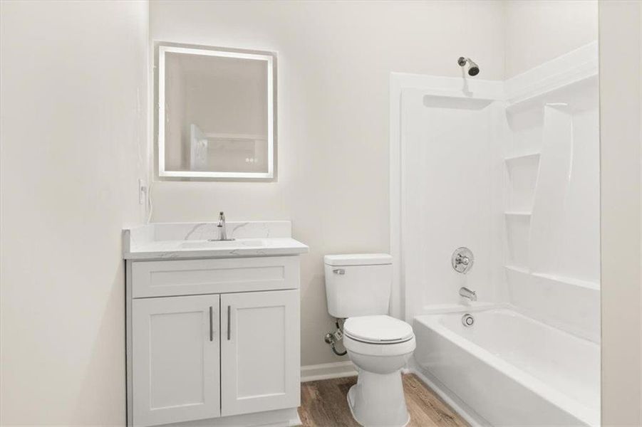 Furnished interior view inside a new home in , Lithonia (Image 4).
