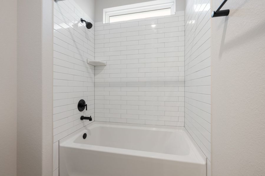 Representative interior finishes for a home built from the Robin by Ashton Woods in The Cottages at Lariat, Liberty Hill (Image 18). Representative interior finishes for a home built from the Robin by Ashton Woods in The Cottages at Lariat, Liberty Hill (Image 18).