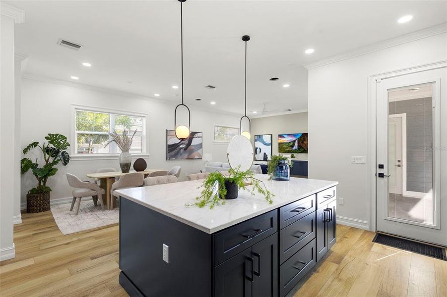 Furnished interior view inside a new home in , St. Petersburg (Image 19).