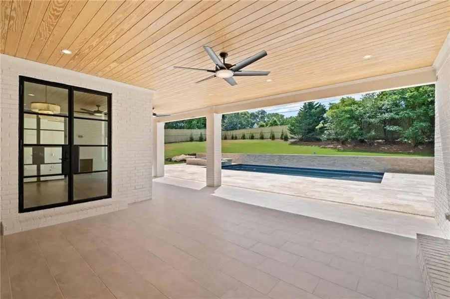 Exterior details and patio area of a home in , Marietta (Image 4).
