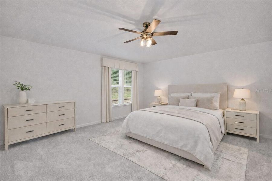 Furnished interior view inside a new home in , Dunnellon (Image 4).