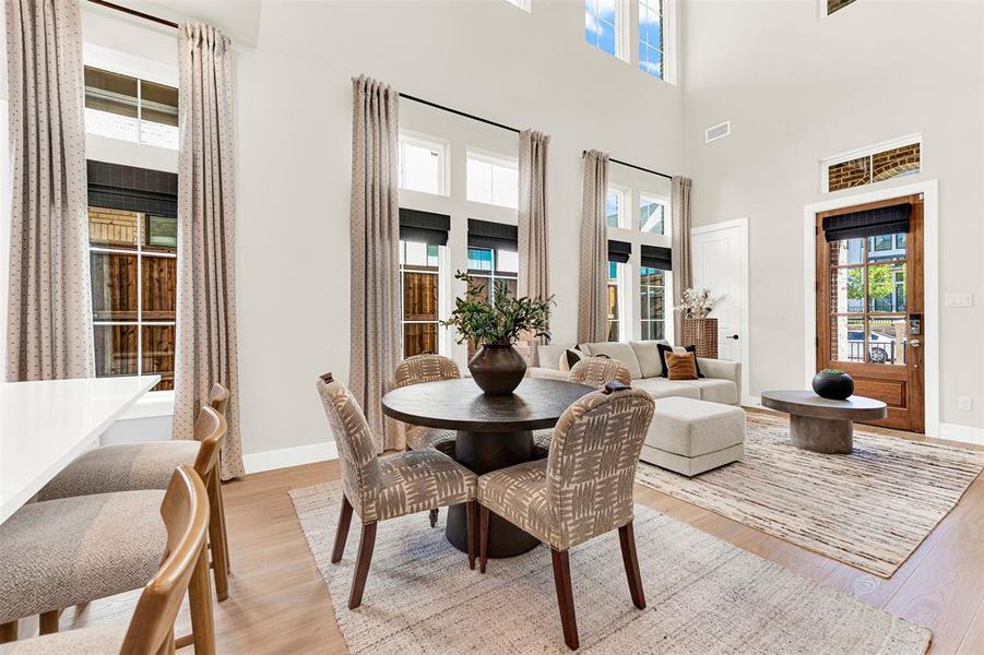Furnished interior view inside a new home in , Frisco (Image 29).