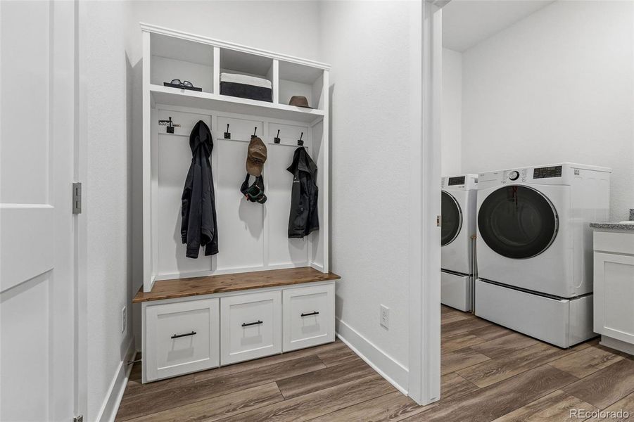 Furnished interior view inside a new home in , Parker (Image 26).