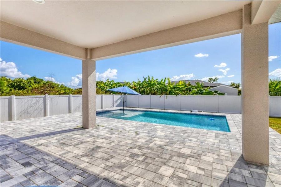 Exterior details and patio area of a home in , Port Charlotte (Image 1). Exterior details and patio area of a home in , Port Charlotte (Image 1).