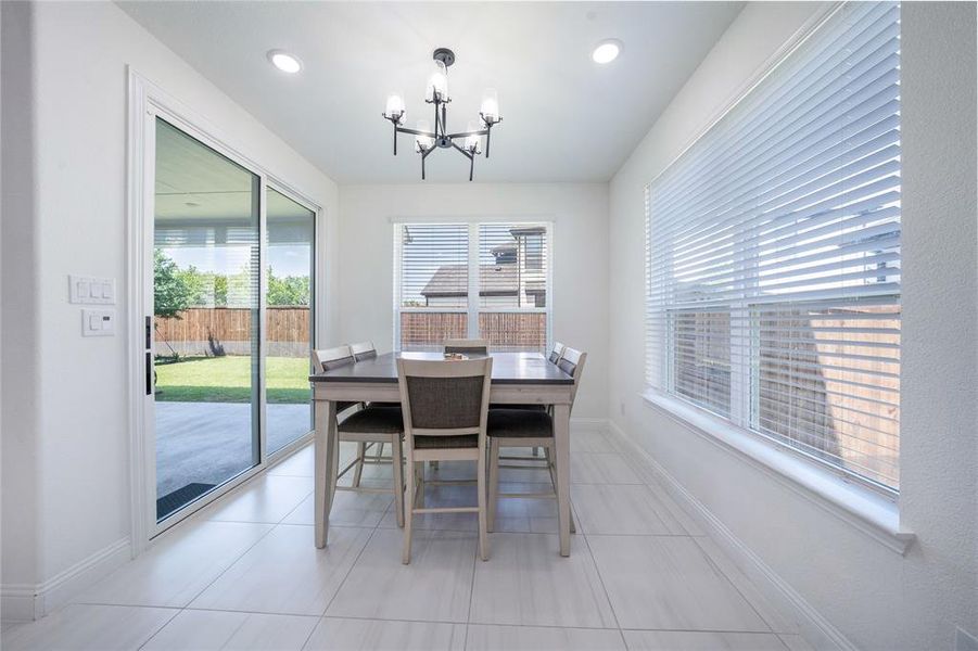 Furnished interior view inside a new home in , Frisco (Image 13).