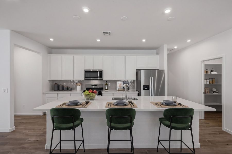 Furnished interior view inside a new home in Bethany Grove, Glendale (Image 7).