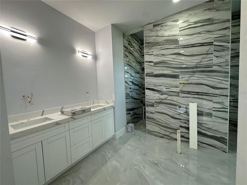 In-progress construction of a new home in , Cape Coral, FL (Image 28).