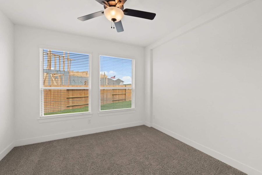 Spacious, unfurnished interior of a new home in The Trails, New Caney (Image 26).