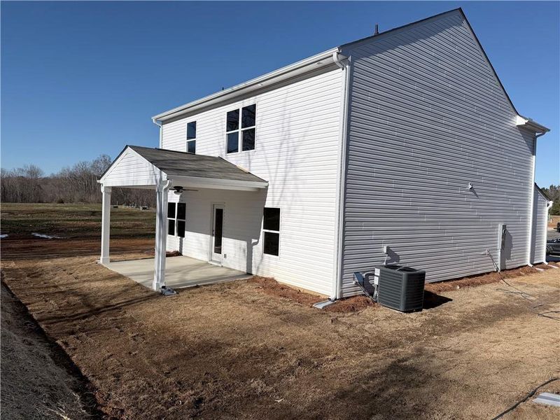 Exterior details and patio area of a home in , Rockmart (Image 3).