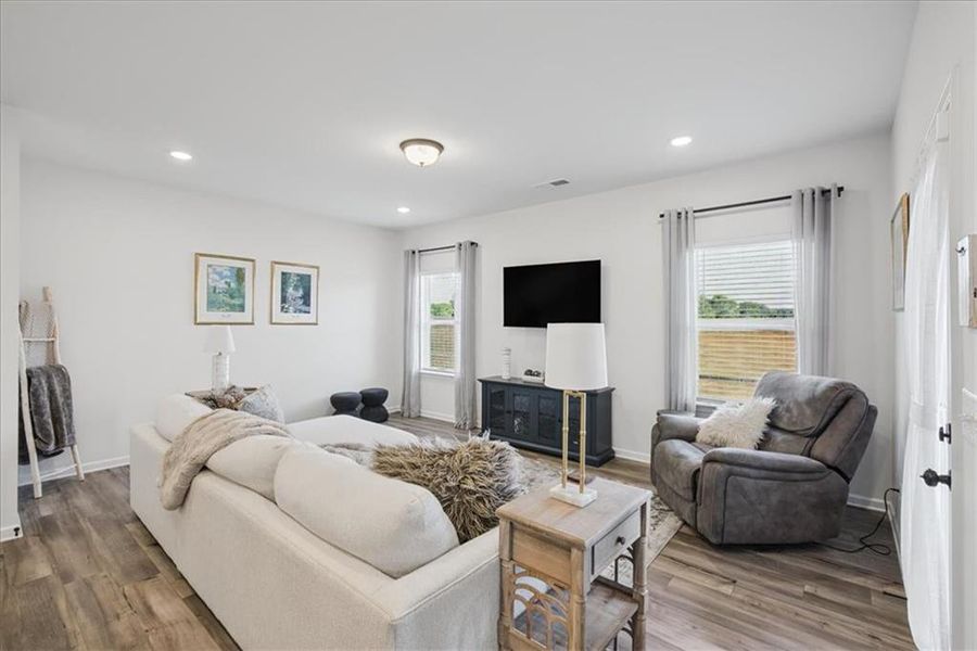 Furnished interior view inside a new home in , Cartersville (Image 17).