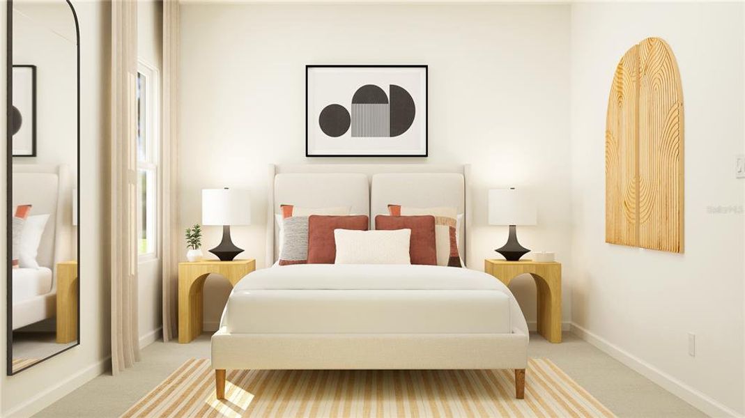 Furnished interior view inside a new home in Pioneer Ranch, Ocala (Image 12).