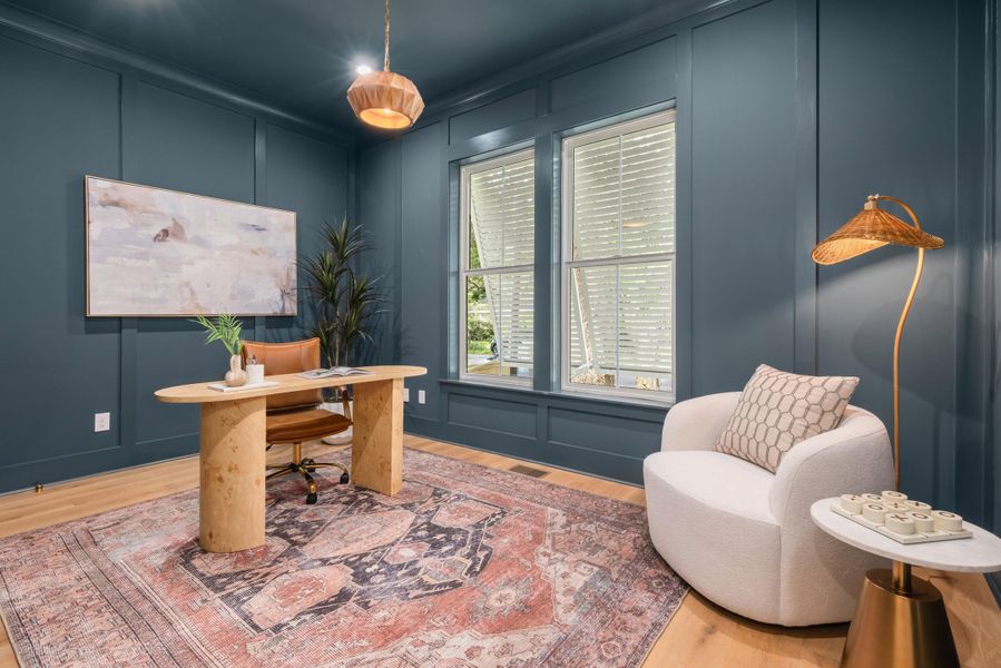 Furnished interior view inside a new home in , Mount Pleasant (Image 37).