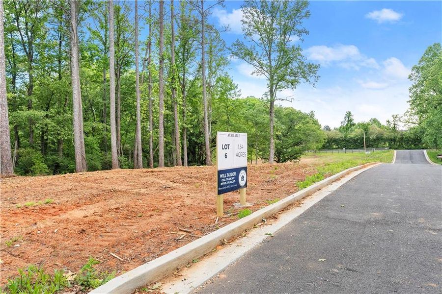 Site preparation for new homesites in , Talking Rock (Image 6).