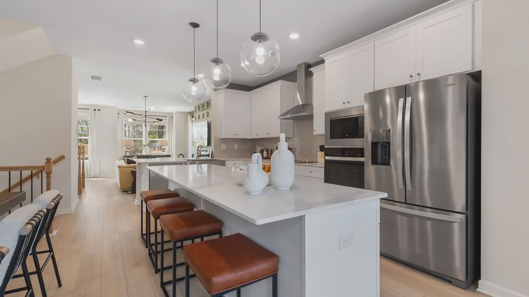 Furnished interior view inside a new home in Daybreak, Newnan (Image 11).