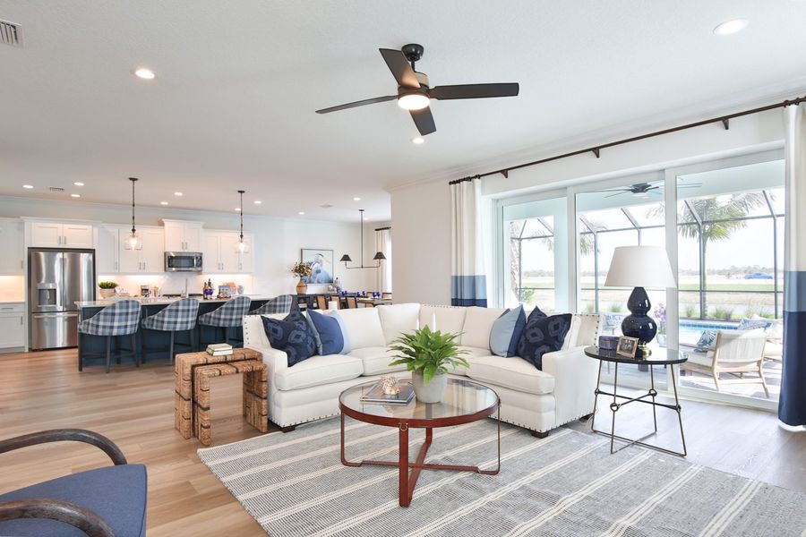 Representative furnished interior of a home built from the Artistry by Neal Communities in Palm Grove, Bradenton (Image 72).
