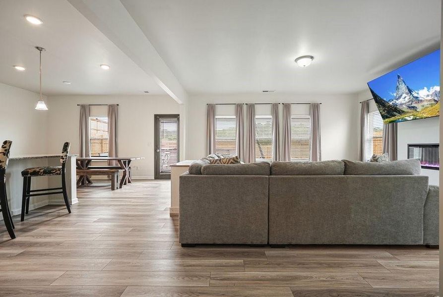 Furnished interior view inside a new home in , Adairsville (Image 5).