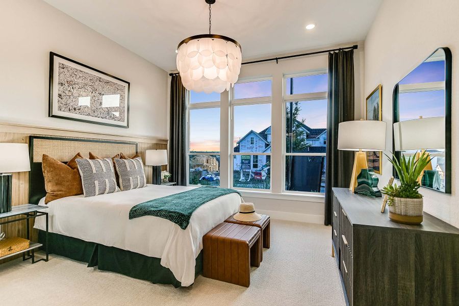 Representative furnished interior of a home built from the The Presidio by David Weekley Homes in Wolf Ranch – West Bend, Georgetown (Image 5). Representative furnished interior of a home built from the The Presidio by David Weekley Homes in Wolf Ranch – West Bend, Georgetown (Image 5).