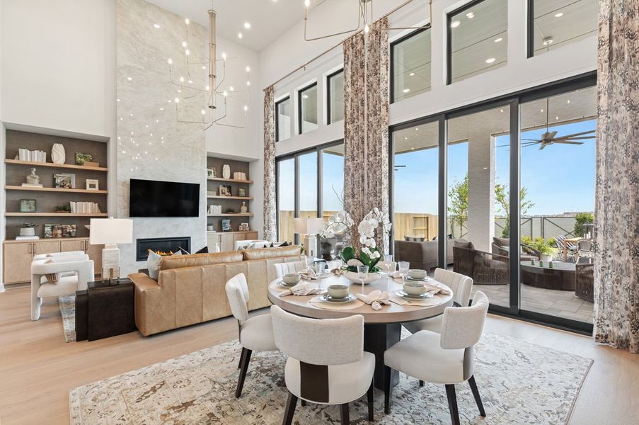 Representative Dining Room - some options shown