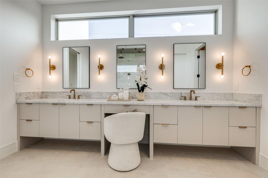 Furnished interior view inside a new home in , Houston (Image 28).
