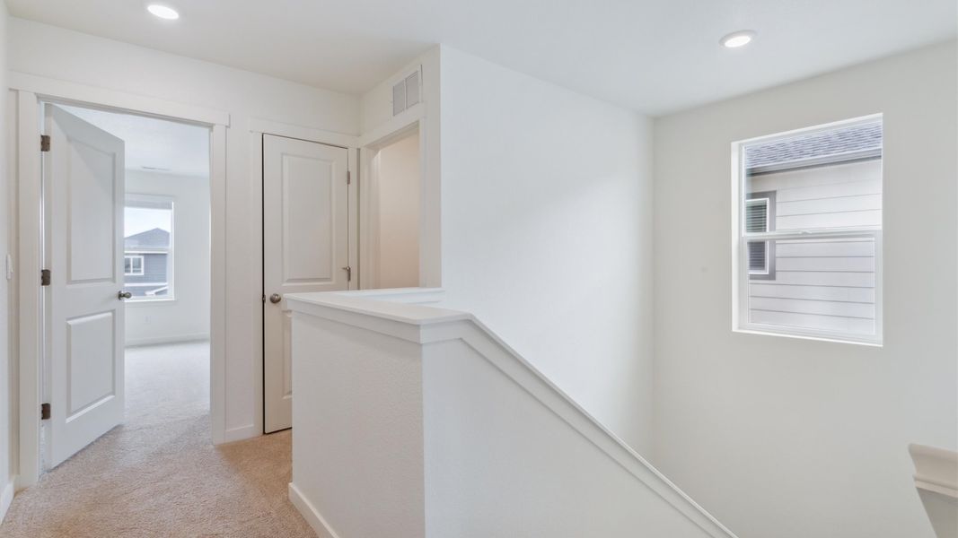 Furnished interior view inside a new home in Silver Peaks, Lochbuie (Image 4).