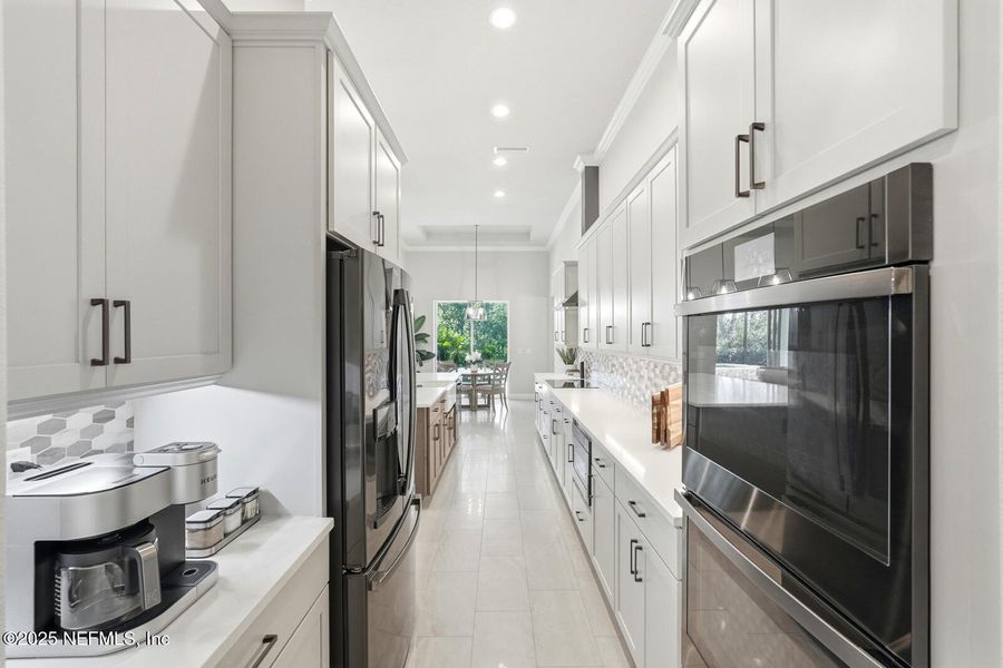 Furnished interior view inside a new home in , Palm Coast (Image 72).