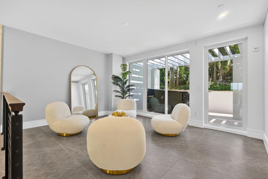 Furnished interior view inside a new home in , Jupiter (Image 8).
