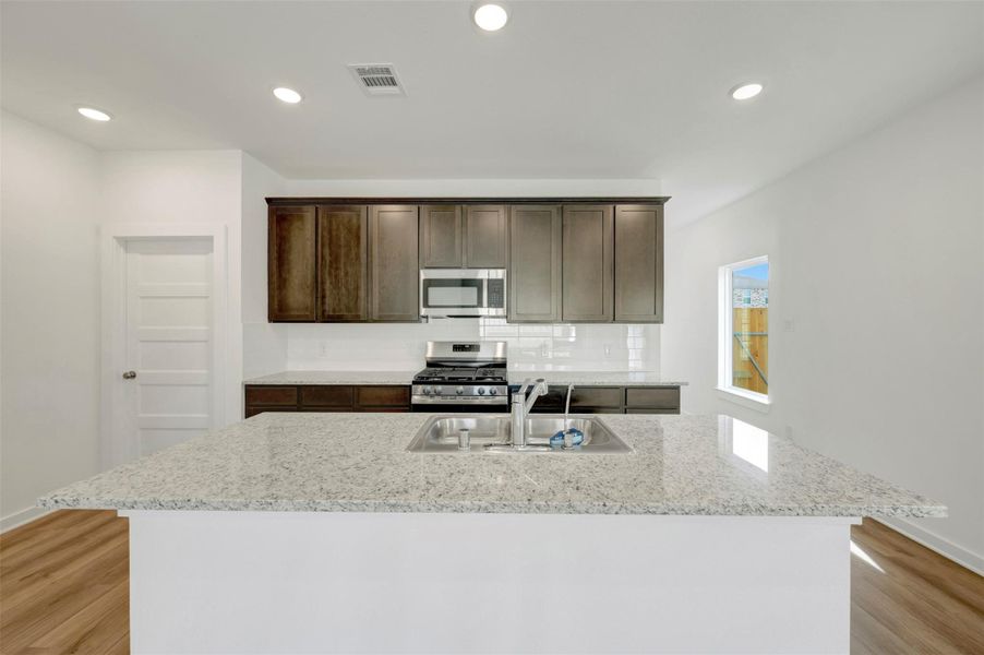 Furnished interior view inside a new home in Indian Springs, Crosby (Image 6). Furnished interior view inside a new home in Indian Springs, Crosby (Image 6).