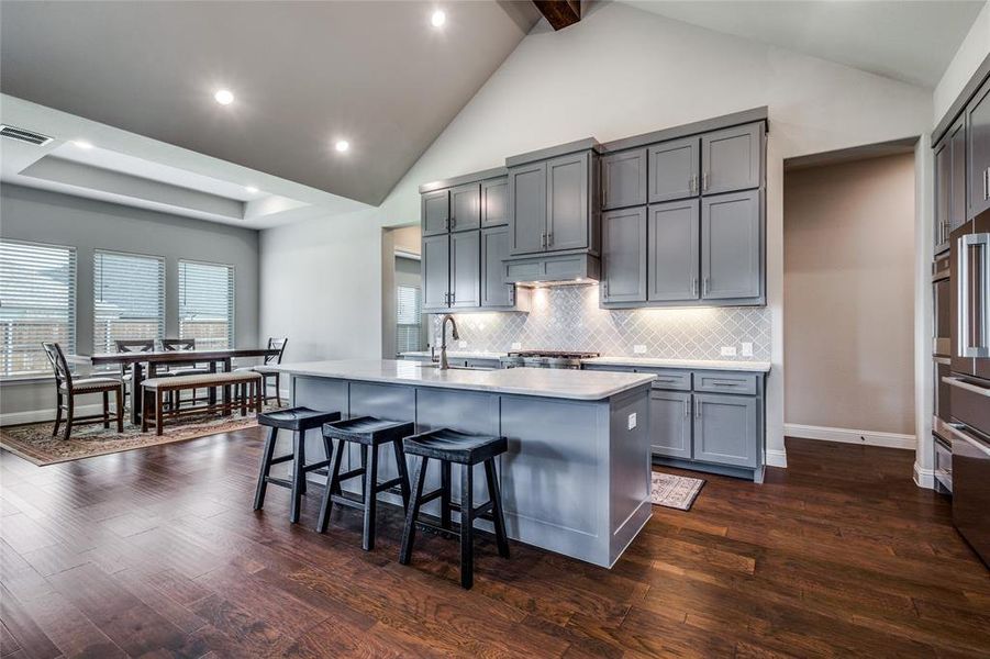 Furnished interior view inside a new home in , Flower Mound (Image 13).