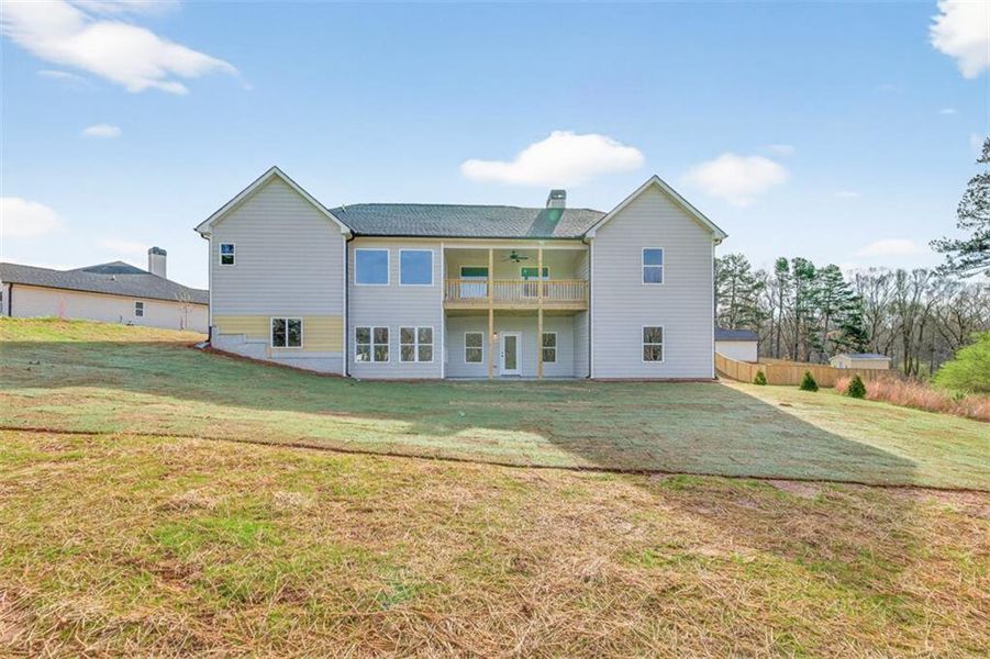 Exterior details and patio area of a home in , Winder (Image 3).