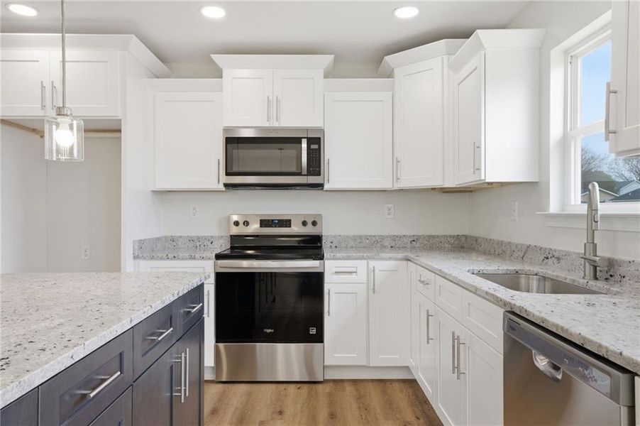 Furnished interior view inside a new home in , Eton (Image 19).