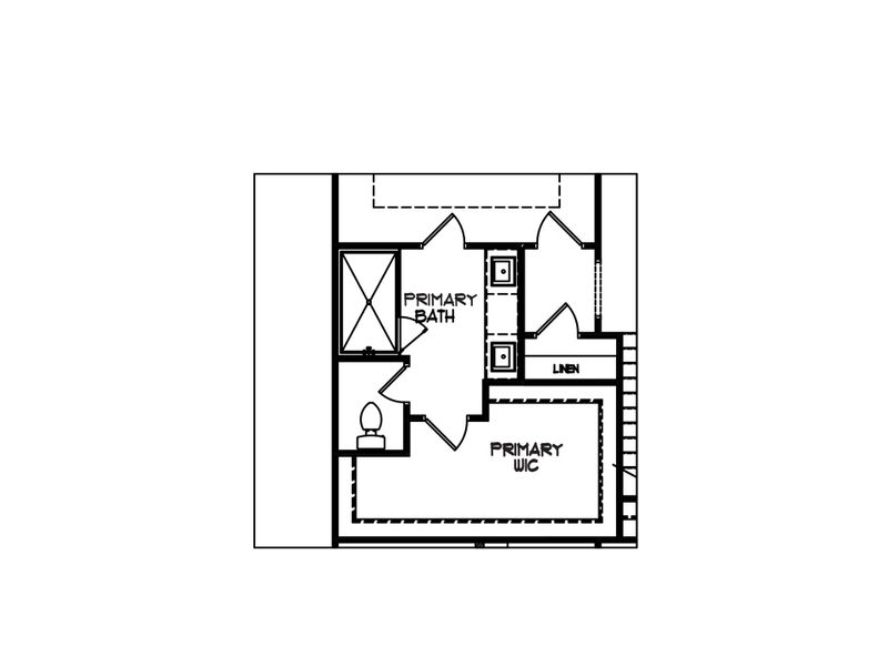 2D floor plan layout for the The Serenity by My Home Communities in Red Bird Manor, Jefferson, GA (Image 7). 2D floor plan layout for the The Serenity by My Home Communities in Red Bird Manor, Jefferson, GA (Image 7).